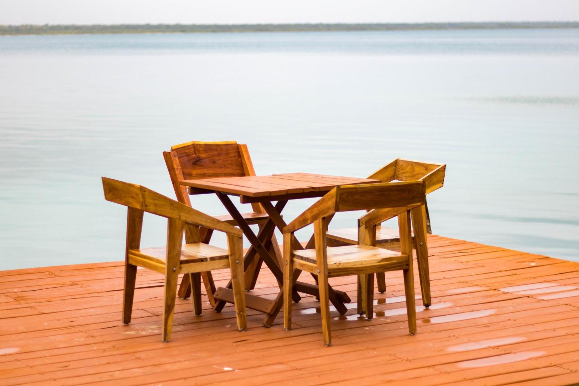 B 7 Blue Bacalar Apartment Exterior foto