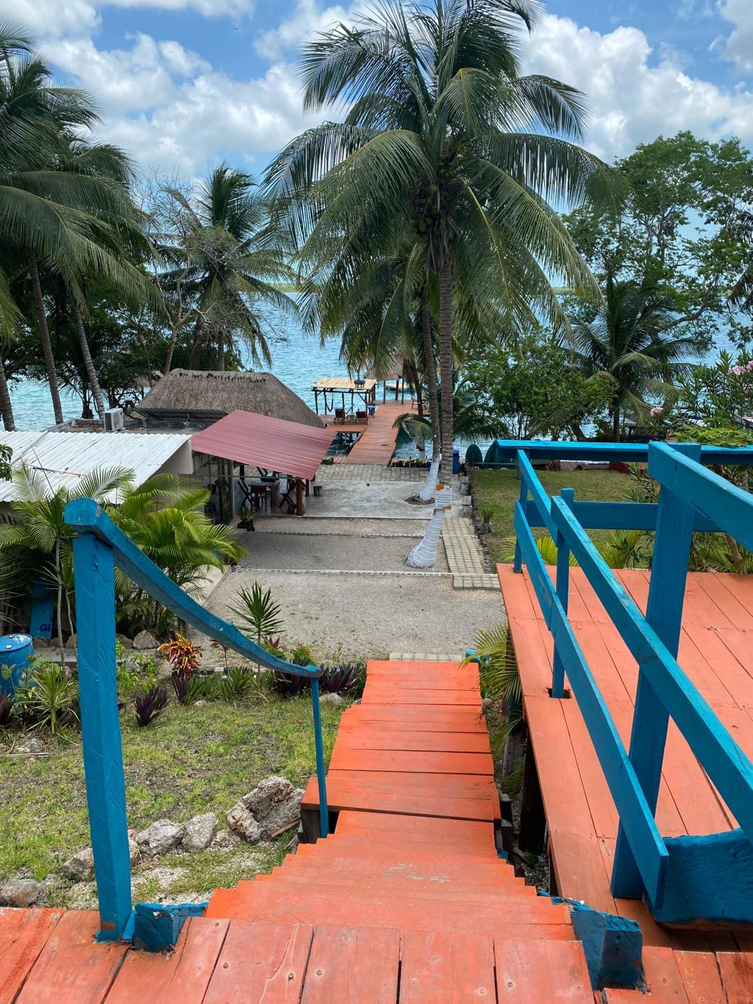 B 7 Blue Bacalar Apartment Exterior foto
