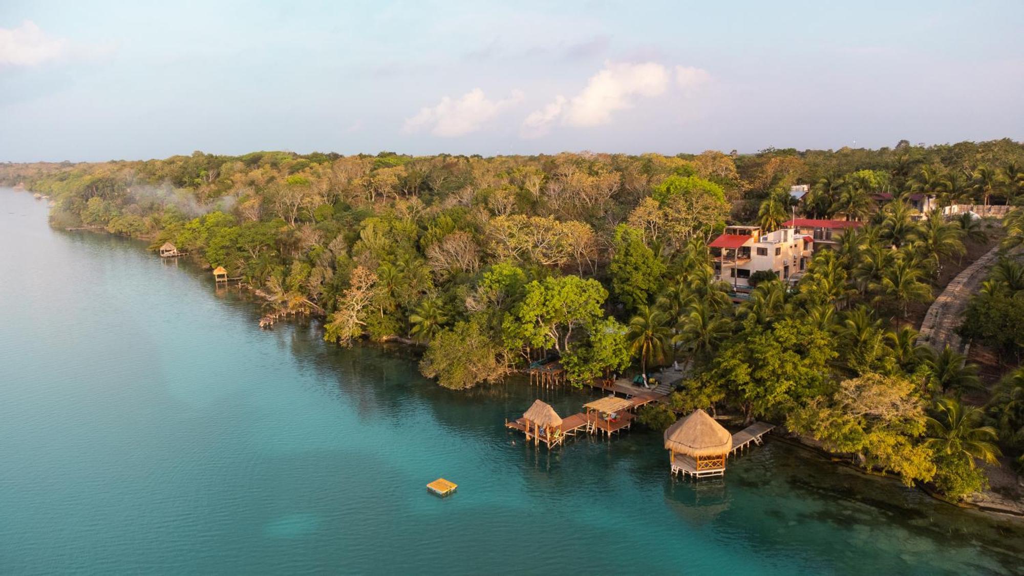 B 7 Blue Bacalar Apartment Exterior foto