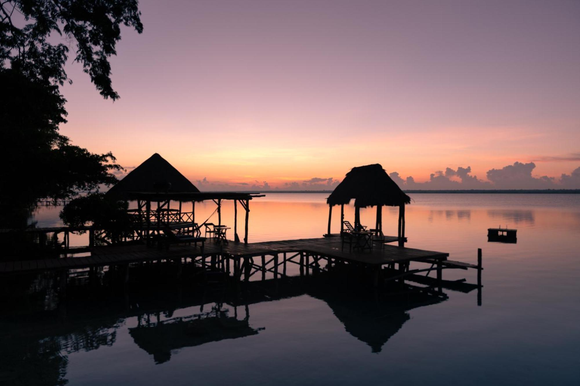 B 7 Blue Bacalar Apartment Exterior foto