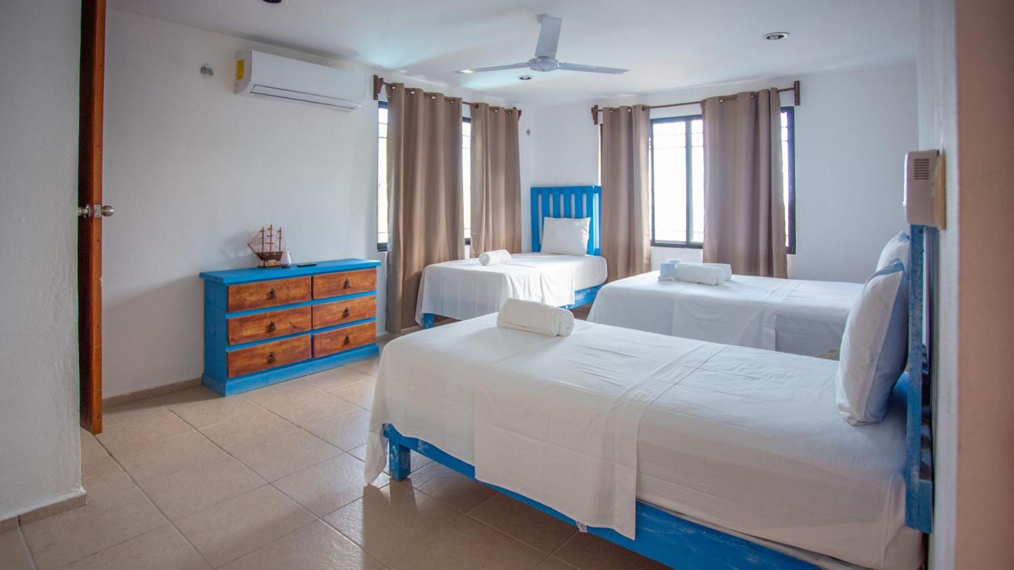 B 7 Blue Bacalar Apartment Exterior foto