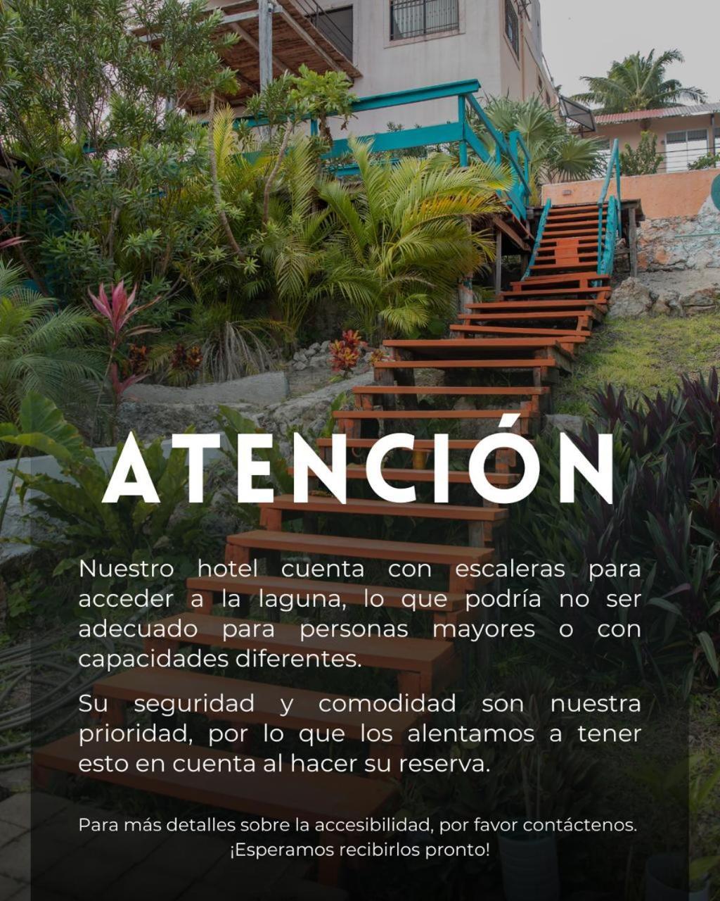 B 7 Blue Bacalar Apartment Exterior foto